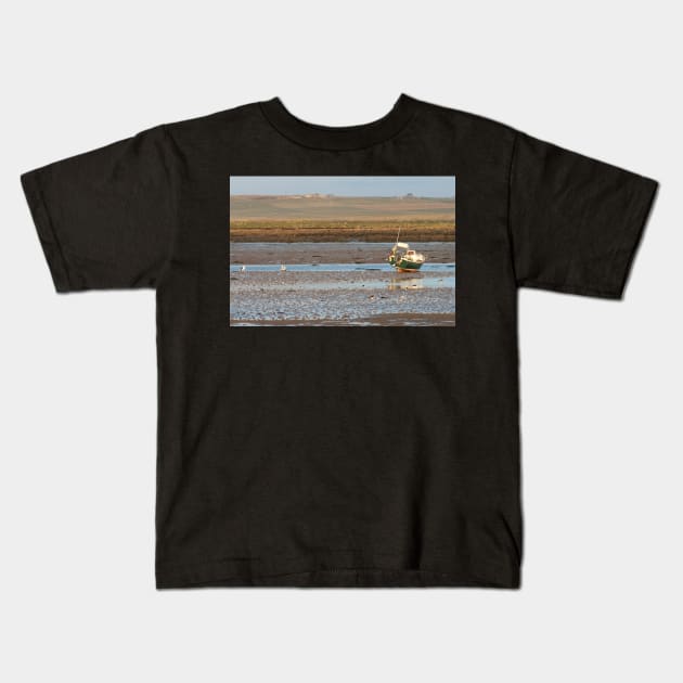 Low tide Kids T-Shirt by orcadia